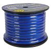 imageRockville R0G100 Red 0 Gauge AWG 100 Ft Car Amp PowerGround Wire Cable Flexible PVC Jacket Cool Cable Technology NoiseReducing Winding for Car Audio AmplifiersBlue