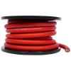 imageRockville R0G30RED 0 Gauge 30ft PowerGround Wire Cable High Conductivity Flexible PVC Jacket Noise Reduction Show Car Performance for Car Audio EnthusiastsRed
