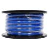 imageRockville R0G30RED 0 Gauge 30ft PowerGround Wire Cable High Conductivity Flexible PVC Jacket Noise Reduction Show Car Performance for Car Audio EnthusiastsBlue