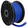 imageRockville R0G30RED 0 Gauge 30ft PowerGround Wire Cable High Conductivity Flexible PVC Jacket Noise Reduction Show Car Performance for Car Audio EnthusiastsBlue