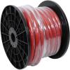 imageRockville R0G50BLACK 0 Gauge 50 Ft Power and Ground Wire Cable Flexible PVC Jacket HighStrand Count Durable Black Spool for Car Audio Amplifiers and SubwoofersRed