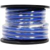 imageRockville R0G50BLACK 0 Gauge 50 Ft Power and Ground Wire Cable Flexible PVC Jacket HighStrand Count Durable Black Spool for Car Audio Amplifiers and SubwoofersBlue