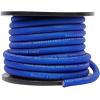 imageRockville R0G50BLACK 0 Gauge 50 Ft Power and Ground Wire Cable Flexible PVC Jacket HighStrand Count Durable Black Spool for Car Audio Amplifiers and SubwoofersBlue