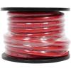 imageRockville R0G50BLACK 0 Gauge 50 Ft Power and Ground Wire Cable Flexible PVC Jacket HighStrand Count Durable Black Spool for Car Audio Amplifiers and SubwoofersRed