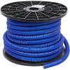 imageRockville R0G50BLACK 0 Gauge 50 Ft Power and Ground Wire Cable Flexible PVC Jacket HighStrand Count Durable Black Spool for Car Audio Amplifiers and SubwoofersBlue