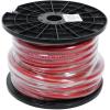 imageRockville R0G50BLACK 0 Gauge 50 Ft Power and Ground Wire Cable Flexible PVC Jacket HighStrand Count Durable Black Spool for Car Audio Amplifiers and SubwoofersRed