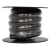 imageRockville R0G5BLUE 0 Gauge AWG 5 Ft Ground Wire Cable CopperClad Aluminum Flexible Jacket High Current Capacity for Car Audio AmplifiersBlack