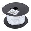 imageRockville R14G50MSBL 50ft 14 AWG Marine Speaker Wire Waterproof UVResistant OFCAluminum Composite UL1426 Rated Flexible Flat Design for Marine and Outdoor AudioWhite