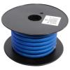 imageRockville R4G20BLUE 4 AWG 20 Ft Car Amp Power and Ground Wire Spool UltraPure Copper Flexible PVC Jacket Blue Cable for Car Audio Amplifier InstallationBlue