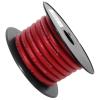 imageRockville R4G20BLUE 4 AWG 20 Ft Car Amp Power and Ground Wire Spool UltraPure Copper Flexible PVC Jacket Blue Cable for Car Audio Amplifier InstallationRed