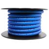 imageRockville R4G20BLUE 4 AWG 20 Ft Car Amp Power and Ground Wire Spool UltraPure Copper Flexible PVC Jacket Blue Cable for Car Audio Amplifier InstallationBlue