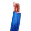 imageRockville R4G5BLUE 4 AWG 5 Ft Car Amp Ground Wire UltraPure Copper Flexible Translucent PVC Jacket High Current Power Cable for Car AudioBlue