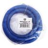 imageRockville R4G5BLUE 4 AWG 5 Ft Car Amp Ground Wire UltraPure Copper Flexible Translucent PVC Jacket High Current Power Cable for Car AudioBlue