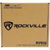 imageRockville R7EQ 12 Din 7 Band Car Audio Equalizer FrontRearSub Outputs Blue LED Knobs Builtin Line Driver ampamp Crossover for Car Audio Systems