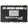 imageRockville R7EQ 12 Din 7 Band Car Audio Equalizer FrontRearSub Outputs Blue LED Knobs Builtin Line Driver ampamp Crossover for Car Audio Systems