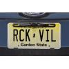 imageRockville RBC5B Black Metal License Plate Backup Camera 420TVL Night Vision 170 Wide View Distance Lines Waterproof for Parking and Towing