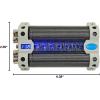 imageRockville RFC50F v2 50 Farad Car Audio Capacitor 3Digit Super Bright Blue LED Voltage Display Polarity Alerts HeavyDuty Terminals for Car Audio Systems