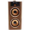 imageRockville RHB70 Home Theater Compact Powered Speaker System BluetoothUSBSDFM 4quot Subwoofer 21 Channel 100W Peak Cherry Wood Finish for Home Entertainment