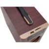 imageRockville RHB70 Home Theater Compact Powered Speaker System BluetoothUSBSDFM 4quot Subwoofer 21 Channel 100W Peak Cherry Wood Finish for Home Entertainment