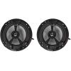 imageRockville RKL65MBW 2 65quot 700W Marine Speakers 4 Ohm LED Lights CEA Compliant Coaxial Waterproof BlackWhite Grilles for Boats ATVs UTVs
