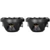 imageRockville RKL80MW Marine Boat Speakers 8quot 2Way 900W per Pair IP66 Waterproof LED Lights HighFidelity Sound for Boats and Outdoor UseBlack