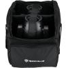 imageRockville RLB40 Padded Travel Bag for 2 Chauvet or ADJ Lights 10mm Foam Divider wPlastic Ext Pocket Rubber Feet Lightweight 17 lbs