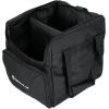 imageRockville RLB40 Padded Travel Bag for 2 Chauvet or ADJ Lights 10mm Foam Divider wPlastic Ext Pocket Rubber Feet Lightweight 17 lbs