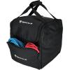imageRockville RLB40 Padded Travel Bag for 2 Chauvet or ADJ Lights 10mm Foam Divider wPlastic Ext Pocket Rubber Feet Lightweight 17 lbs