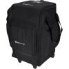 imageRockville RLB50 Rolling Lighting Travel Bag Fits Up to 6 Lights Wheels ampamp Handle 6 Compartments Movable Dividers External Pockets for DJs and Stage Professionals