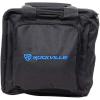 imageRockville RLB90 Universal Travel Bag for 2 Slim LED Par Lights Controller and Cables ExtraThick Padding Removable Dividers Zippered Pockets for DJs and Mobile Entertainers