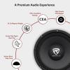 imageRockville RM104PRO MidRange Pro Car Speaker 10 600W 4 Ohm MidBass Kevlar Cone Open Basket CEA Compliant 56oz Magnet Perfect for Car Audio