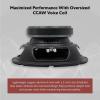 imageRockville RM108PRO MidRange Pro Car Speaker 10 600W 8 Ohm MidBass Kevlar Cone Open Basket CEA Compliant 56oz Magnet Perfect for Car Audio