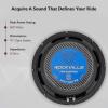 imageRockville RM108PRO MidRange Pro Car Speaker 10 600W 8 Ohm MidBass Kevlar Cone Open Basket CEA Compliant 56oz Magnet Perfect for Car Audio