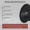 imageRockville RM68PRO Midrange Car Speaker 65 200W 8 Ohm MidBass Open Basket Kevlar Cone CEA Compliant 90oz Magnet Perfect for Car Audio4 Ohm Pro Series