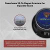imageRockville RM68PRO Midrange Car Speaker 65 200W 8 Ohm MidBass Open Basket Kevlar Cone CEA Compliant 90oz Magnet Perfect for Car Audio8 Ohm Pro Series