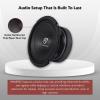 imageRockville RM68PRO Midrange Car Speaker 65 200W 8 Ohm MidBass Open Basket Kevlar Cone CEA Compliant 90oz Magnet Perfect for Car Audio8 Ohm Pro Series