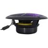 imageRockville RMC65LB 65quot 600W 2Way Marine Speakers 75W RMS Each MultiColor LED Remote Control Waterproof UVResistant for Boats and Outdoor AudioBlack