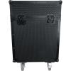 imageRockville RMH2C Case for 2 Large Moving Head Lights Customizable Foam BuiltIn Wheels Butterfly Latches for DJs and Event Lighting ProfessionalsBlack