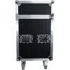imageRockville RMH2C Case for 2 Large Moving Head Lights Customizable Foam BuiltIn Wheels Butterfly Latches for DJs and Event Lighting ProfessionalsWhite