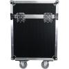 imageRockville RMH2C Case for 2 Large Moving Head Lights Customizable Foam BuiltIn Wheels Butterfly Latches for DJs and Event Lighting ProfessionalsWhite