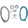 imageRockville RMWK4 4 AWG Marine Amplifier Wiring Kit Waterproof TinnedOFCCCA HighCurrent Complete Install for Boat ampamp Car Audio