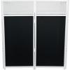 imageRockville ROCKBOOTH DJ Event Booth Facade w 395quot x 20quot Table Detachable Table BlackWhite Scrims Travel Bag for Mobile DJs and Event ProfessionalsWhite