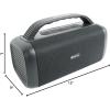 imageRockville RPB55 Portable Bluetooth Speaker 20W RMS Dual 35quot FullRange Drivers TWS Pairing USBTF Playback Deep Bass Up to 16Hour Battery Life for Outdoor Use