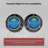 imageRockville RT5 Aluminum Tweeter Pair 28quot 120W 4 Ohms Titanium Diaphragm Kapton Voice Coil High Sensitivity CEA Perfect for Car and Pro AudioPair with Wire Groove