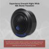 imageRockville RT5 Aluminum Tweeter Pair 28quot 120W 4 Ohms Titanium Diaphragm Kapton Voice Coil High Sensitivity CEA Perfect for Car and Pro AudioSilk Dome with Crossover