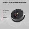 imageRockville RT5 Aluminum Tweeter Pair 28quot 120W 4 Ohms Titanium Diaphragm Kapton Voice Coil High Sensitivity CEA Perfect for Car and Pro AudioSilk Dome with Crossover