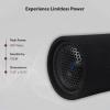 imageRockville RTB65A 65quot Powered Subwoofer Bass Tube 300W Peak Deep Bass BuiltIn Amp MP3 Input Crossover Vented Enclosure Perfect for Car Audio