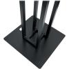 imageRockville RTP33TV Black Totem DJ SpeakerLighting Stand Detachable TV Mount Adjustable Height Stable Base for DJs and Event ProfessionalsBlack