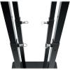 imageRockville RTP33TV Black Totem DJ SpeakerLighting Stand Detachable TV Mount Adjustable Height Stable Base for DJs and Event ProfessionalsBlack