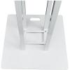 imageRockville RTP33TV Black Totem DJ SpeakerLighting Stand Detachable TV Mount Adjustable Height Stable Base for DJs and Event ProfessionalsWhite